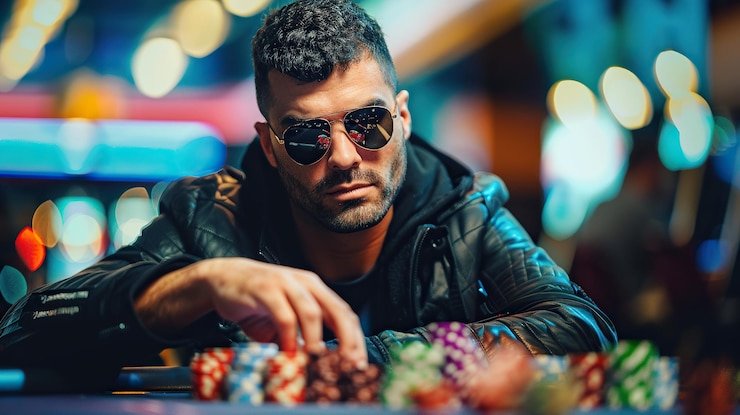 Layout meja French Roulette mole33 dengan area taruhan yang ditandai jelas untuk taruhan dalam dan luar